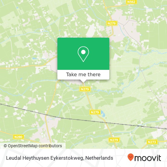 Leudal Heythuysen Eykerstokweg Karte