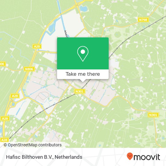 Hafisc Bilthoven B.V., Van Furstenburchstraat 15 map