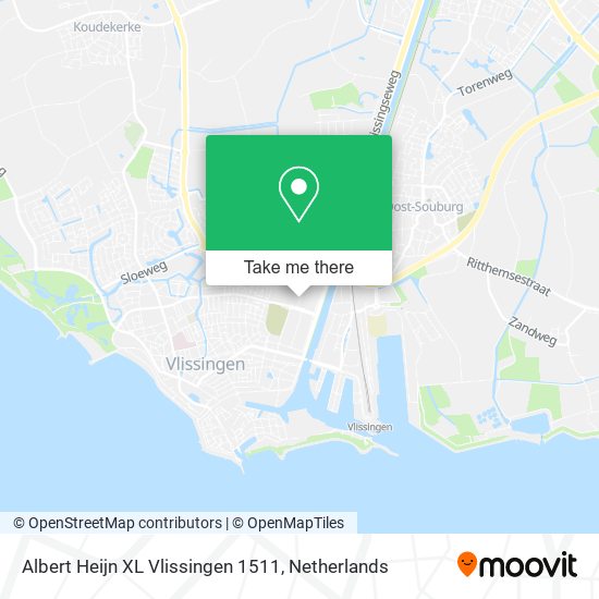 Albert Heijn XL Vlissingen 1511 Karte