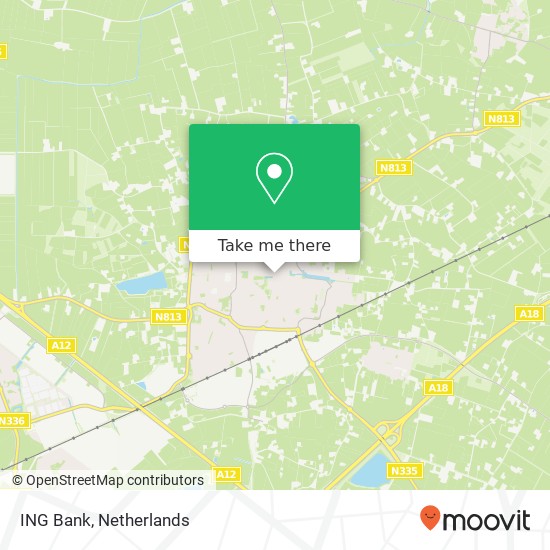 ING Bank, Rozenstraat 25 map
