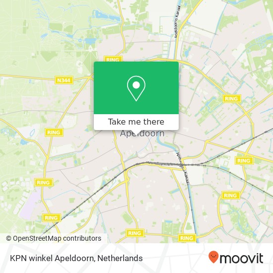 KPN winkel Apeldoorn, Hoofdstraat 110 Karte