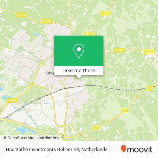 Haerzathe Investments Beheer BV, Haerstraat 125 map