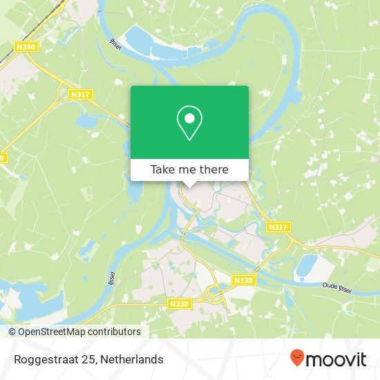 Roggestraat 25, 6981 BJ Doesburg map