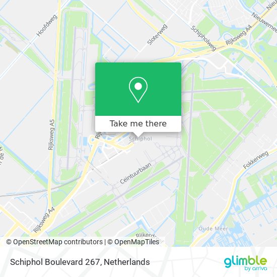 Schiphol Boulevard 267 map