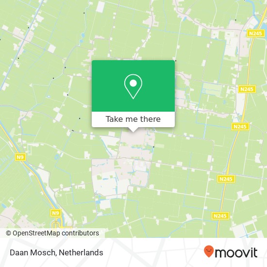 Daan Mosch, Oostwal 157 map