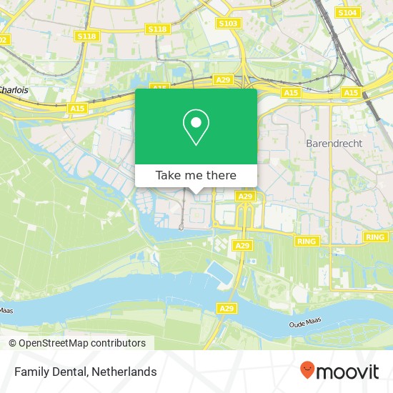 Family Dental, Zuidlaardermeer 16 map