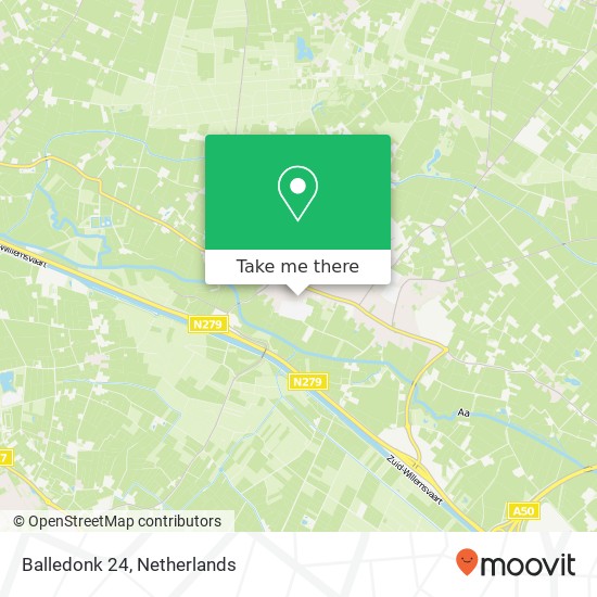 Balledonk 24, 5473 BE Heeswijk-Dinther map