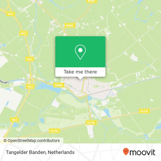 Tangelder Banden, Pieter Paulusstraat 4 Karte