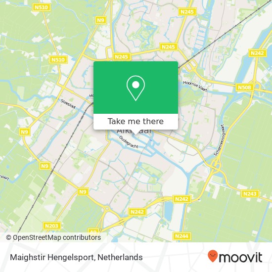 Maighstir Hengelsport, Hekelstraat 24 map