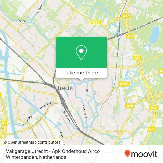 Vakgarage Utrecht - Apk Onderhoud Airco Winterbanden, Weerdsingel Oz 42 Karte