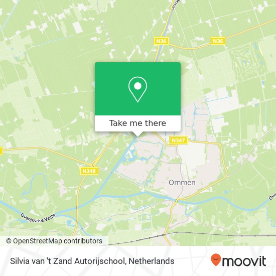 Silvia van 't Zand Autorijschool, Geelgorsstraat 26 map