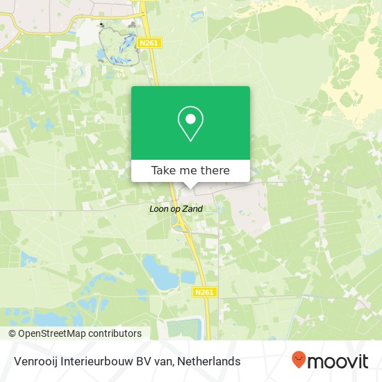 Venrooij Interieurbouw BV van, Hoge Steenweg 17 map