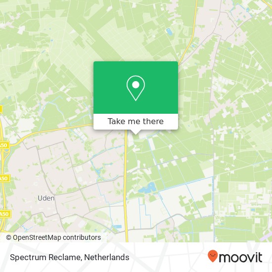 Spectrum Reclame, Vluchtoord 42B map