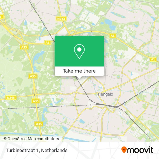 Turbinestraat 1 map