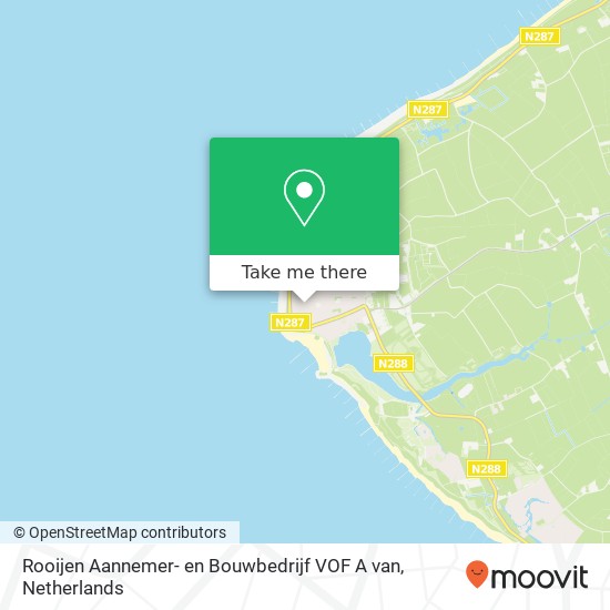 Rooijen Aannemer- en Bouwbedrijf VOF A van map