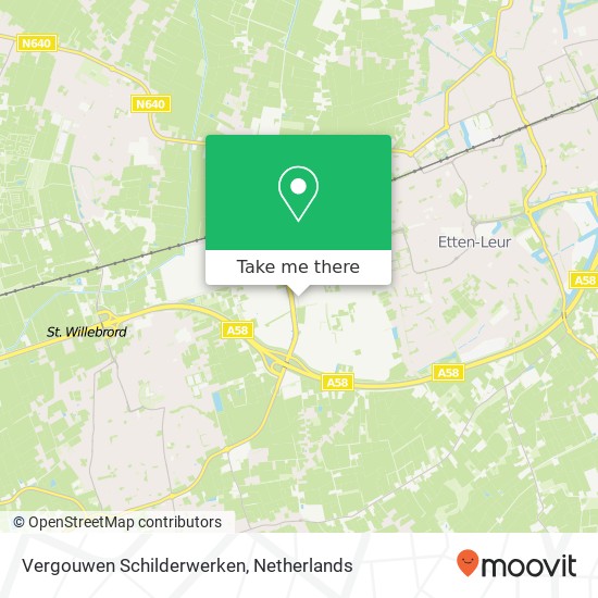 Vergouwen Schilderwerken, Mon Plaisir 107 map