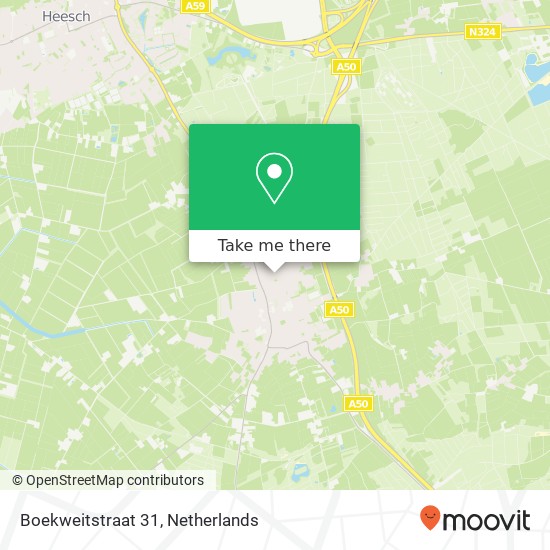 Boekweitstraat 31, 5388 CA Nistelrode map