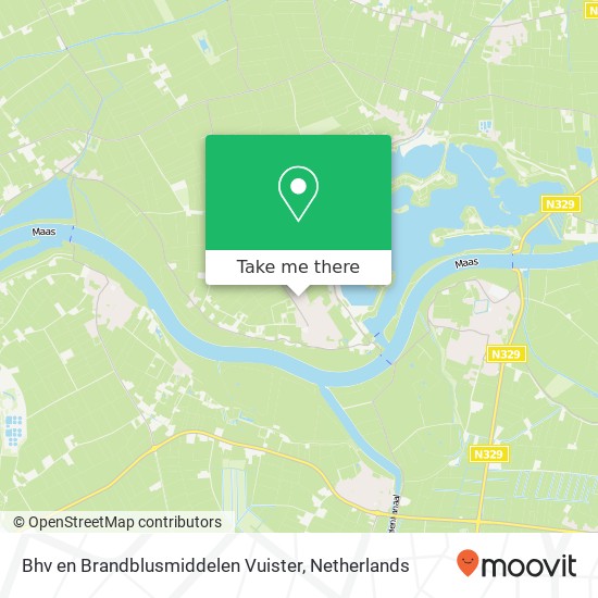 Bhv en Brandblusmiddelen Vuister, Bedrijfsweg 3 map