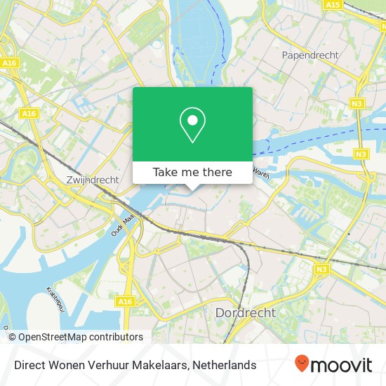 Direct Wonen Verhuur Makelaars, Voorstraat 349 map