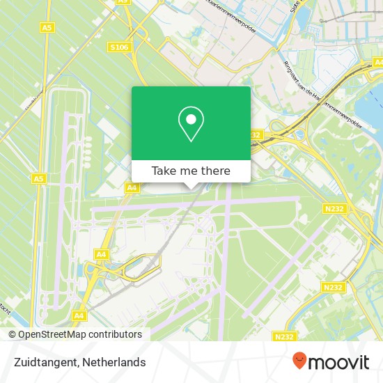 Zuidtangent, Zuidtangent, 1118 Schiphol, Nederland map