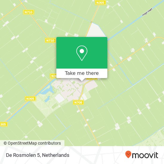 De Rosmolen 5, 8256 EE Biddinghuizen map