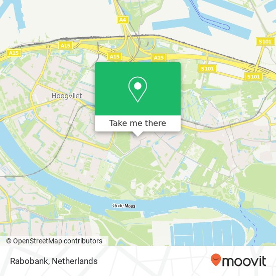 Rabobank, Dorpsstraat 46 map