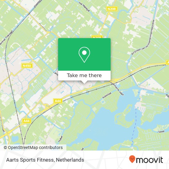 Aarts Sports Fitness, Menneweg 107 map