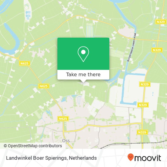 Landwinkel Boer Spierings, Oijenseweg 284 map