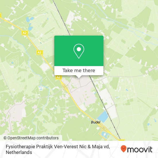 Fysiotherapie Praktijk Ven-Verest Nic & Maja vd, Sterkselseweg 20B map