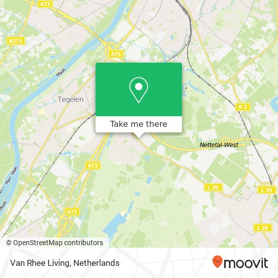 Van Rhee Living, Kaldenkerkerweg 97 map