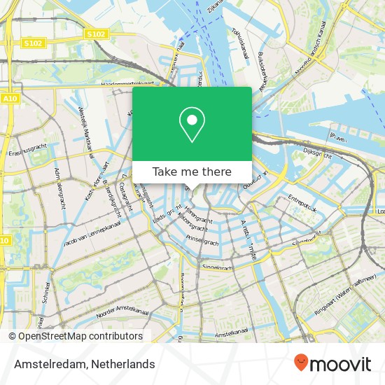 Amstelredam, Nieuwezijds Voorburgwal 334-1 map