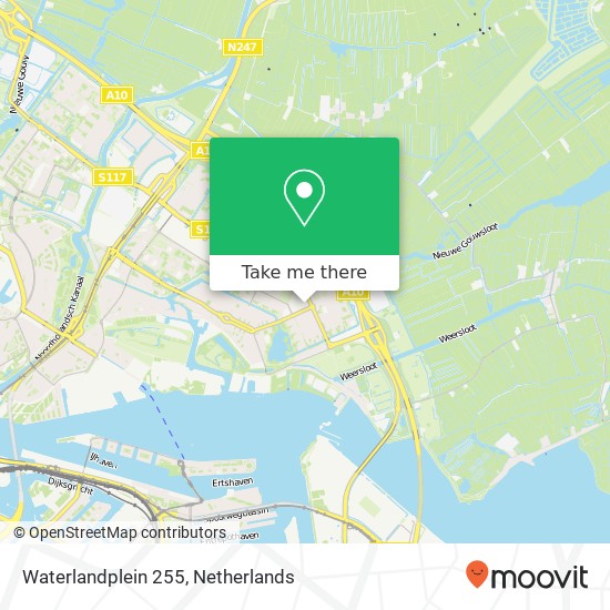 Waterlandplein 255, Waterlandplein 255, 1024 LT Amsterdam, Nederland map