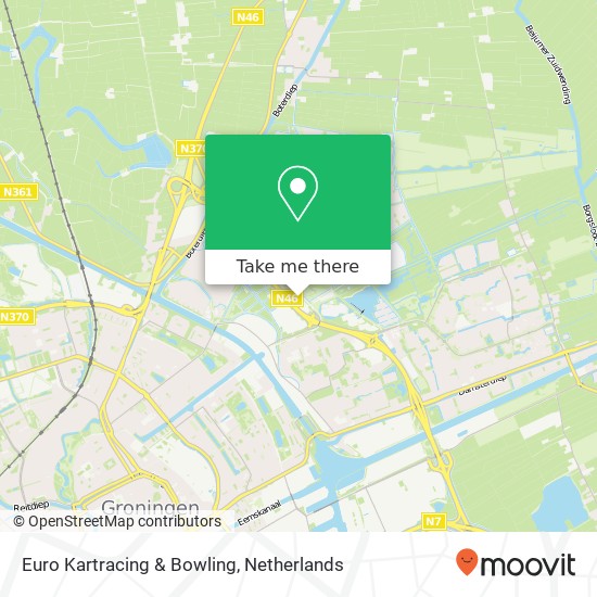 Euro Kartracing & Bowling, Kardingerweg 50 map