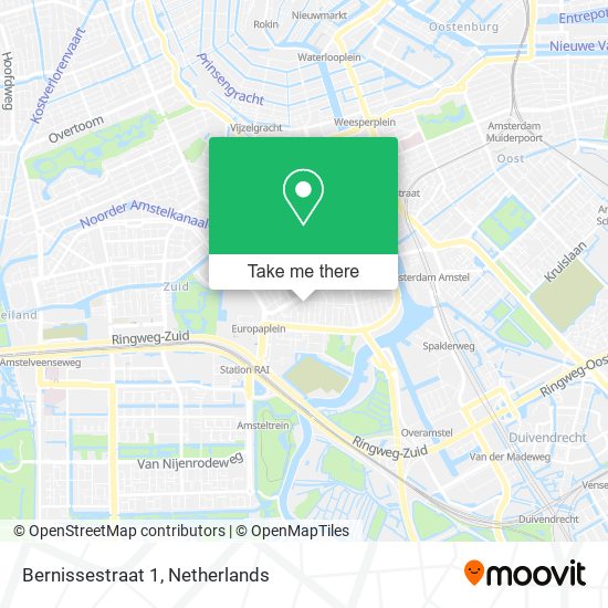 Bernissestraat 1 map