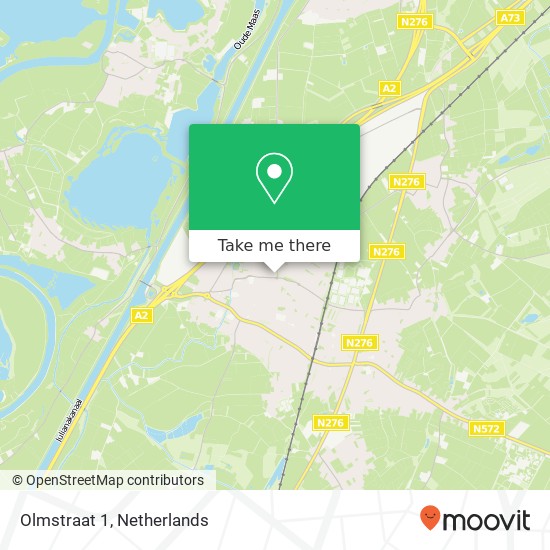 Olmstraat 1, 6101 BS Echt map
