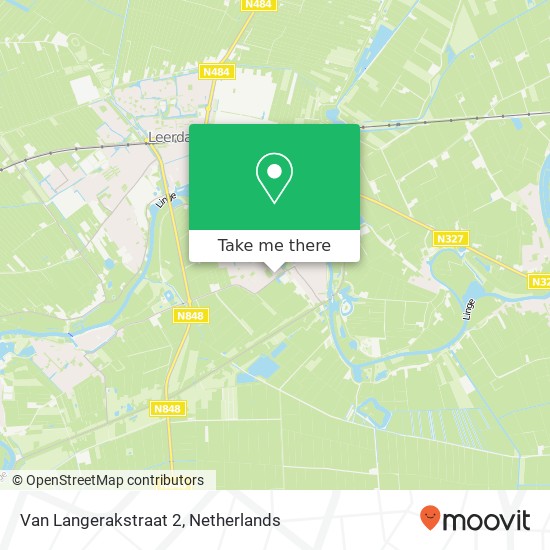 Van Langerakstraat 2, Van Langerakstraat 2, 4147 BJ Asperen, Nederland Karte