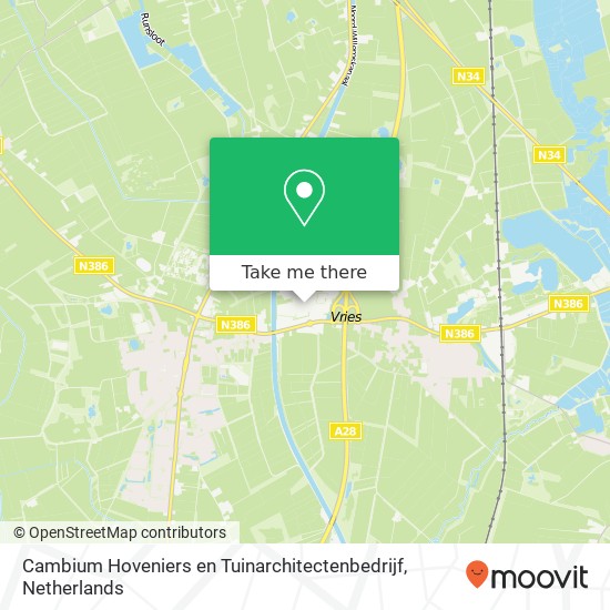 Cambium Hoveniers en Tuinarchitectenbedrijf, Industrieweg 4E Karte