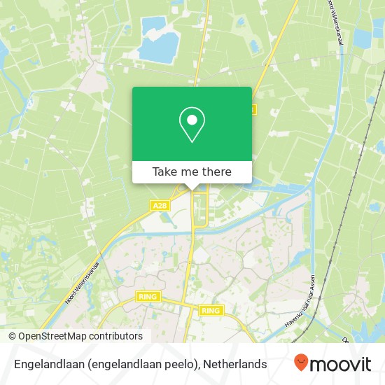 Engelandlaan (engelandlaan peelo), 9407 Assen map