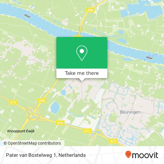 Pater van Boxtelweg 1, 6644 CA Ewijk map