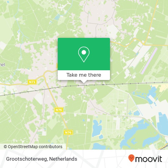 Grootschoterweg, 6023 Budel-Schoot map