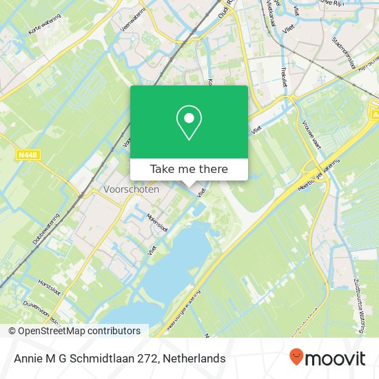 Annie M G Schmidtlaan 272, 2251 ZD Voorschoten map