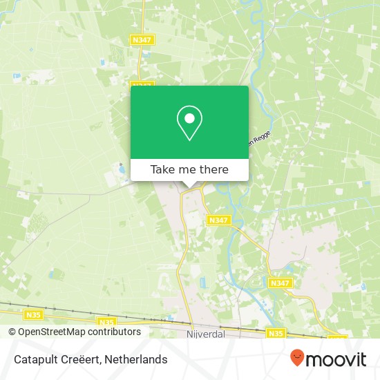 Catapult Creëert, Reggeweg 5 map