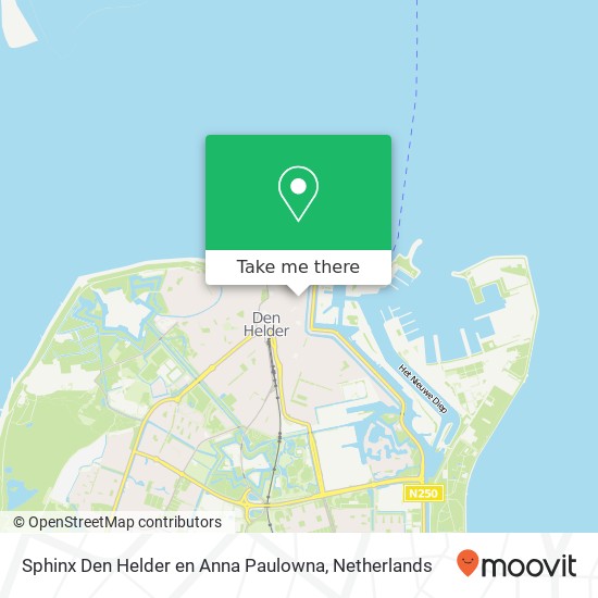 Sphinx Den Helder en Anna Paulowna, Jutterspleintje 3 map