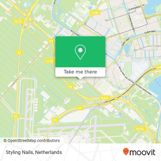 Styling Nails, Sloterweg 301 map