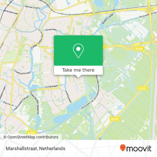 Marshallstraat, 2037 Haarlem map