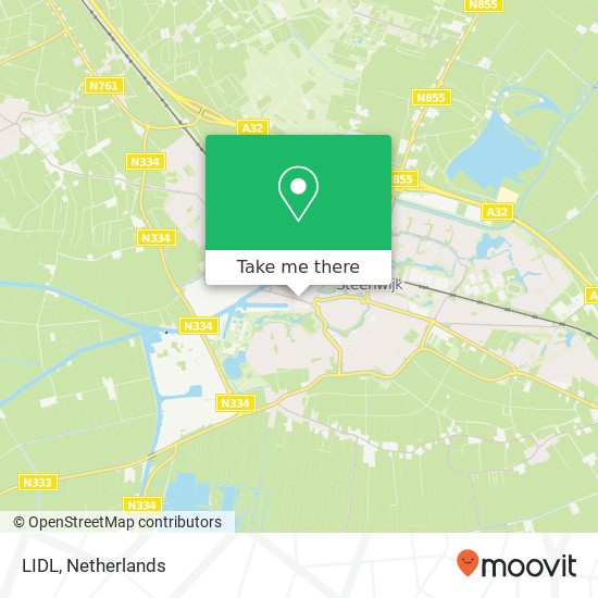 LIDL, Tukseweg 50 map