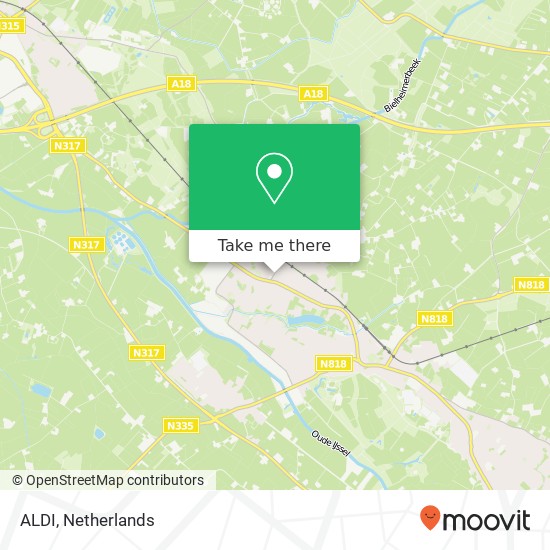 ALDI, Hoofdstraat 4 map