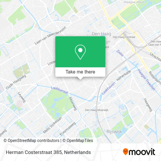 Herman Costerstraat 385 map