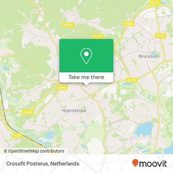 Crossfit Posterus, Komeetstraat 29 map