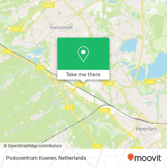 Podocentrum Koenen, Breukerweg 197A map